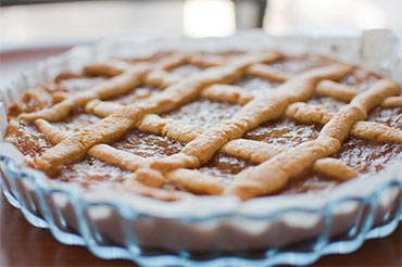 Crostata con marmellata di limoni